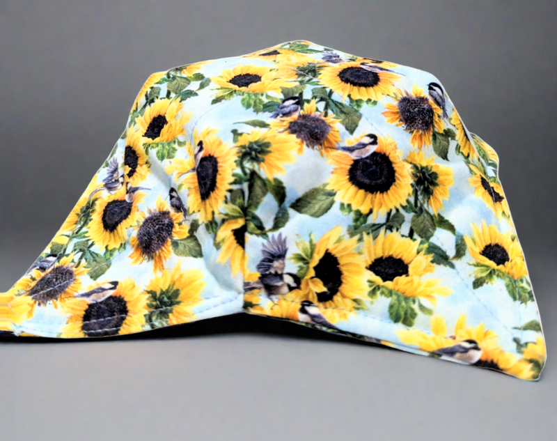 Bowl Cozy - Medium Sized - Sunflowers double sided