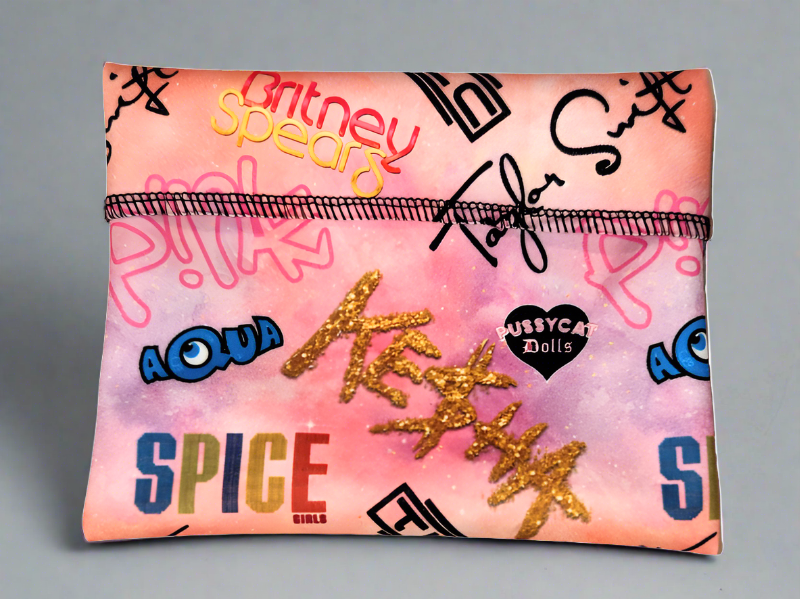 Pad Wrapper - Large Size - Girl Power Alea Reusables