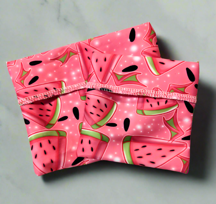 pad wrappers print of watermelon bats